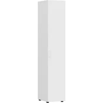 Шкаф Woodville Валенсия белый текстурный 539278