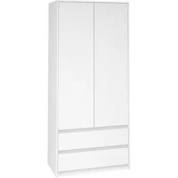 Шкафы Woodville Идена ШК06-900 ЛДСП белое / ЛДСП белое