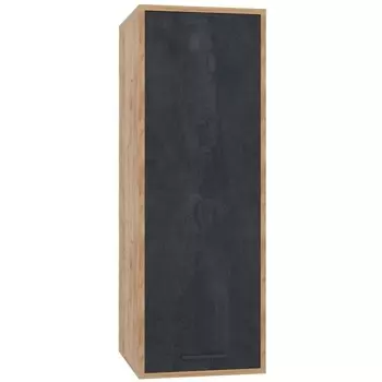 Шкафы Woodville Леви 37 дуб крафт золотой / черный / угольный камень