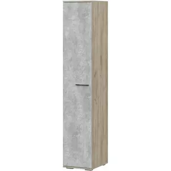 Шкафы Woodville Вальс ШК-400 дуб крафт серый / бетонный камень