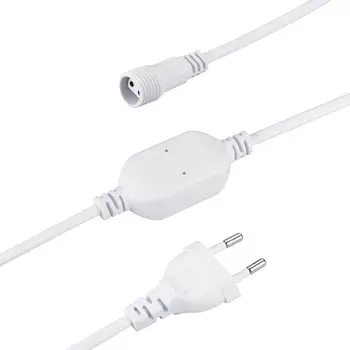 Шнур питания ARD-ICICLE-CLASSIC-1.5M White (230V, 1.6A) (Ardecoled, -) 042830 Arlight
