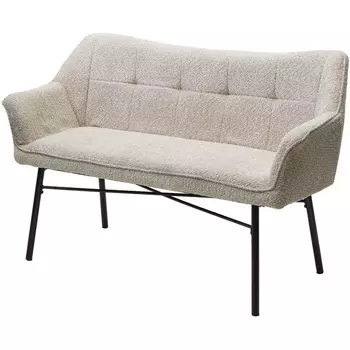 Скамья BERGAMO UF998-04 бежевый, букле / Товарный знак DISAUR M-City