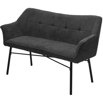 Скамья BERGAMO UF998-16 темно-серый, букле / Товарный знак DISAUR M-City