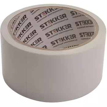 Скотч двусторонний на полипропиленовой основе 48мм длина 10м Stekker 39147