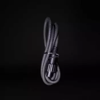 Соединитель 3м для Бахромы, Занавесов и Нитей 220В, Провод Черный Каучук, IP65 Laitcom ПВХ 220В LLS11-3M