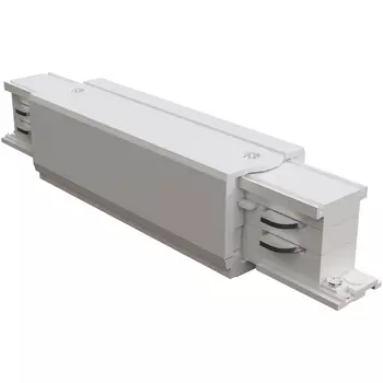 Коннектор прямой Trinity белый (трехфазный) Maytoni Technical TRA005C-31W