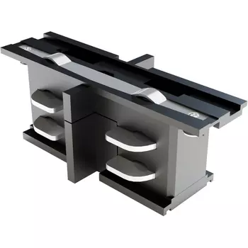 Коннектор прямой внутренний Trinity черный (трехфазный) Maytoni Technical TRA005CI-31B