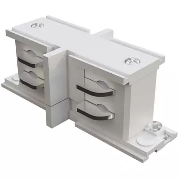 Коннектор прямой внутренний Trinity белый (трехфазный) Maytoni Technical TRA005CI-31W