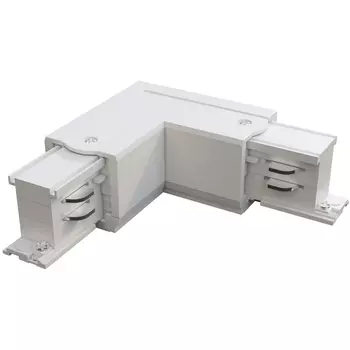 Коннектор угловой внешний Trinity белый (трехфазный) Maytoni Technical TRA005CL-31W-L