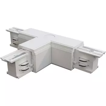 Коннектор Т-образный левый Trinity белый (трехфазный) Maytoni Technical TRA005CT-31W-L