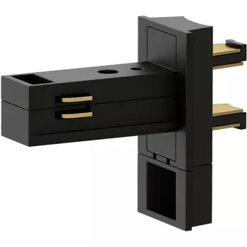 Соединитель для круглого шарнирного коннектора Elektrostandard Slim Magnetic чёрный 85011/00