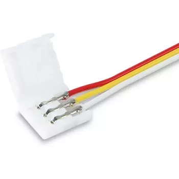 Соединитель гибкий Ambrella Illumination GS7201 односторонний для светодиодной ленты 5050 12/24V (3 конт.) 150 мм
