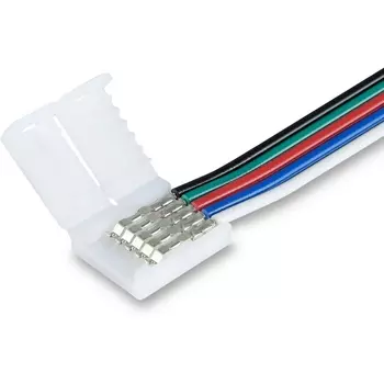 Соединитель гибкий Ambrella Illumination GS7301 односторонний для светодиодной ленты 5050 12/24V (5 конт.) 150 мм