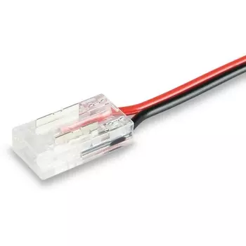 Соединитель гибкий Ambrella Illumination GS7401 односторонний для светодиодной ленты COB 12/24V (2 конт.) 150 мм