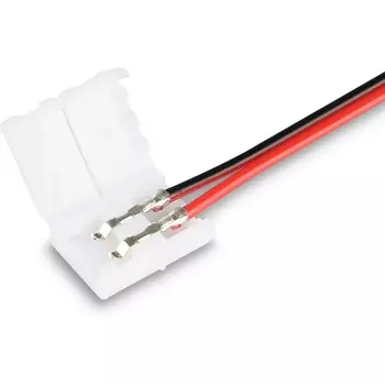 Соединитель гибкий Ambrella Illumination GS7551 двухсторонний для светодиодной ленты 2835 12/24V (2 конт.) 150 мм
