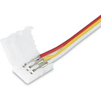 Соединитель гибкий Ambrella Illumination GS7651 двухсторонний для светодиодной ленты 2835 12/24V (3 конт.) 150 мм