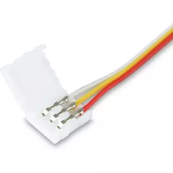 Соединитель гибкий Ambrella Illumination GS7701 двухсторонний для светодиодной ленты 5050 12/24V (3 конт.) 150 мм