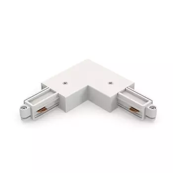 Соединитель-коннектор угловой для трека White RAUMBERG KTK1LWh Raumberg