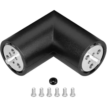 Соединитель профиля ROUND-D36-360-90 BLACK (Arlight, Металл) 050543