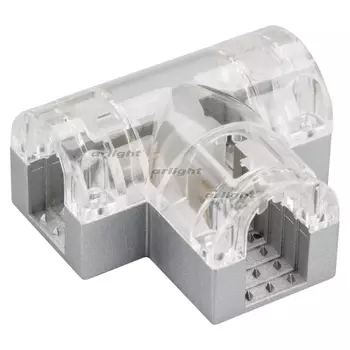 Соединитель тройной ARL-CLEAR-U15-2x90 (26x15mm) (Arlight, Металл) 022703 (2 шт.)
