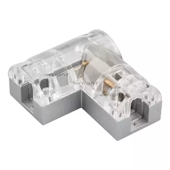 Соединитель угловой ARL-CLEAR-Mini-90 (16x8mm) (Arlight, Металл) 022705 (2 шт.)
