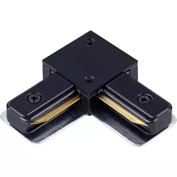 Соединитель с токопроводом для однофазного двухжильного шинопровода IP20 220V NT22 черный Novotech 135142