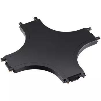 Соединитель с токопроводом "X" для низковольтного шинопровода Novotech Smal 135211 SHINO IP20 48V