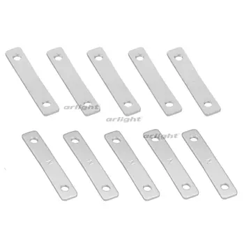 Соединитель SL-ARC-LINE-D SILVER (Дуга-дуга, круг) (Металл) 026588 (Arlight)