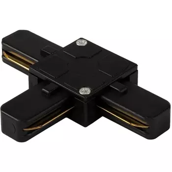 Соединитель «T» для однофазного шинопровода 220V для монтажа на поверхность Imex TR-T BK