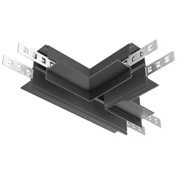 Коннектор Т-образный Exility встраиваемый черный (магнитный) Maytoni Technical TRA034CT-42B