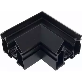 Соединитель угловой для магнитного шинопровода для натяжного потолка iLedex Vision48/22 CORNER CONNECT 4822-61/60-BK