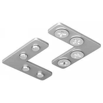 Соединитель угловой для магнитного шинопровода под натяжной потолок Hesby Lighting ElDeko HSBL_0075