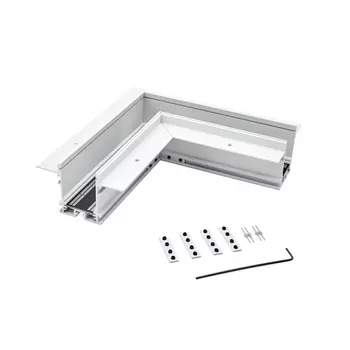 Соединитель угловой для низковольтного шинопровода SWG SY SY-601901-RC-CN-1-WHMR-PCB