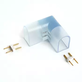 Соединитель угловой для светодиодной ленты LS721, LD515 Feron 48210 (5 шт.)