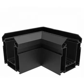 Соединитель угловой L-образный для шинопровода под натяжной потолок Hesby Lighting ElDeko HSBL_0172