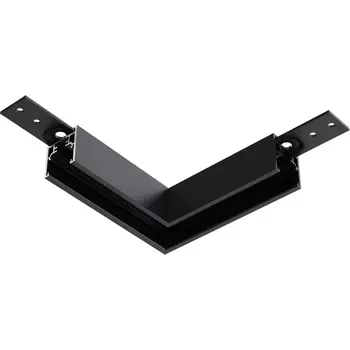 Соединитель угловой накладной низкопрофильный Maytoni Accessories for tracks Exility TRAM034CL-41B