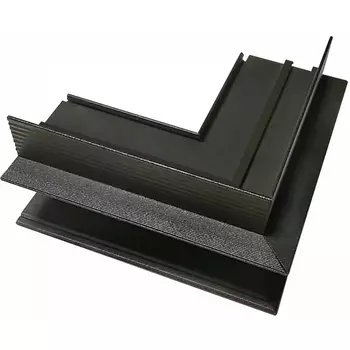 Соединитель внешний угловой для встраиваемого шинопровода iLedex Vision48/22 OUTTER CORNER CONNECT 4822-022-95/95-BK