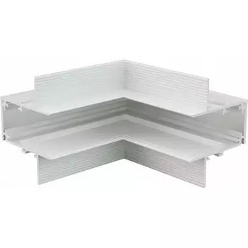 Соединитель внутренний угловой для встраиваемого шинопровода iLedex Vision48/22 INNER CORNER CONNECT 4822-022-95/95-WH