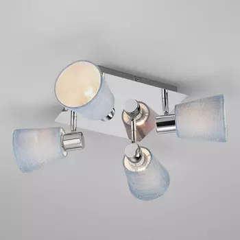 Спот 20080/4 Eurosvet Culver хром / голубой