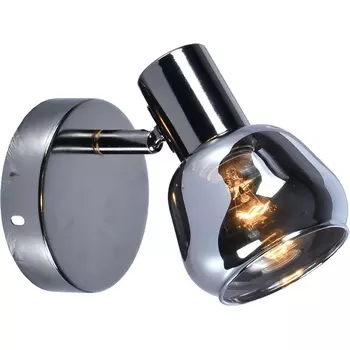 Спот Escada Canto 677/1A 1x40Вт E14, металл/стекло, темный хром