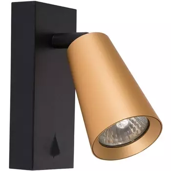 Спот Feron ML1850 BELL 48420 35W, GU10, золото и чёрный