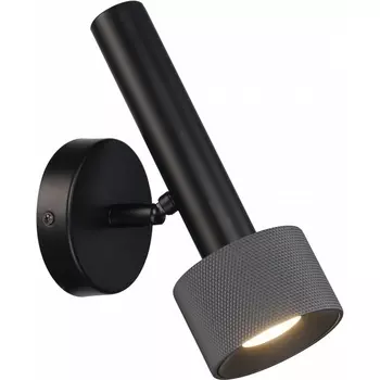 Спот iLedex Delta 2360-1 BK+GRP