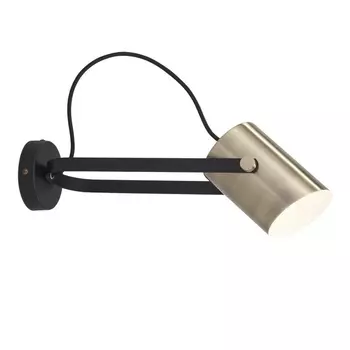 Спот 20092/1 Eurosvet Italio черный / античная бронза