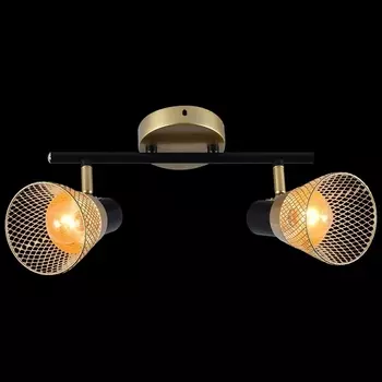 Спот на штанге Reluce 05966-0.8-02 GOLD+BK