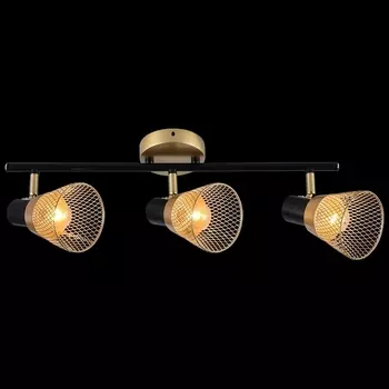 Спот на штанге Reluce 05966-0.8-03 GOLD+BK