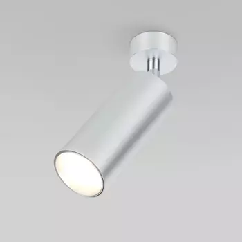 Спот накладной серебряный 10W 4200K 85252/01 Elektrostandard Diffe серебро