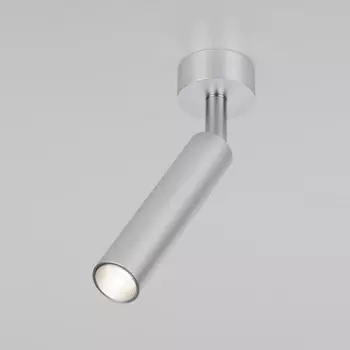 Спот накладной серебряный 5W 4200K 85268/01 Elektrostandard Diffe серебро
