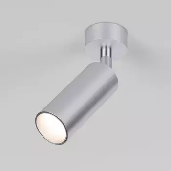 Спот накладной серебряный 8W 4200K 85639/01 Elektrostandard Diffe серебро