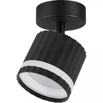 Спот настенно-потолочный Feron HL3691 OLYMPUS 48682 GX53, черный