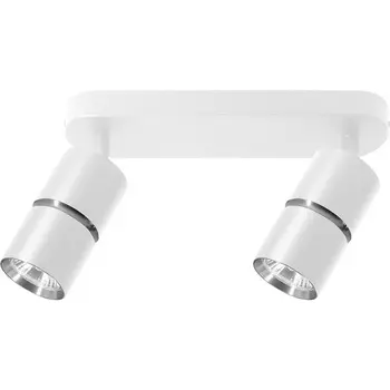 Спот настенно-потолочный Feron ML1862 ZEN 48644 GU10, белый, хром